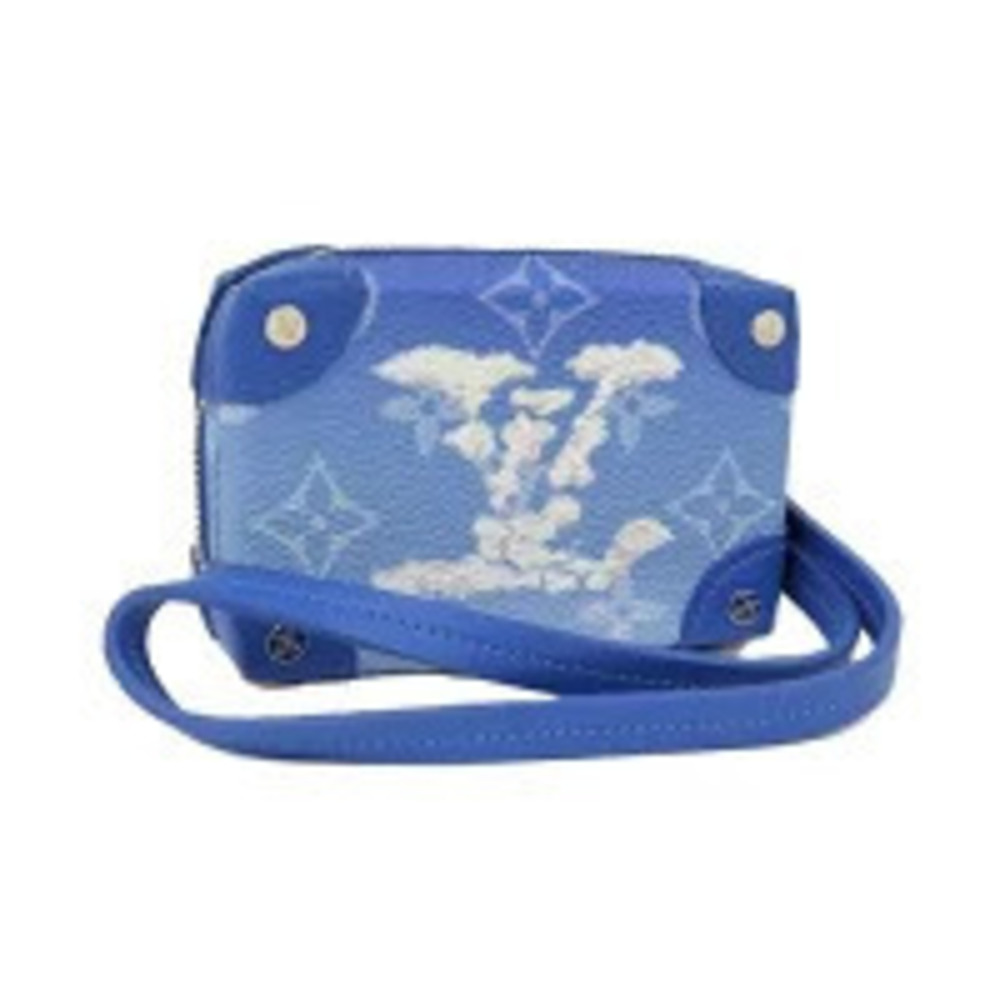 LOUIS VUITTON Soft Trunk Necklace Wallet Monogram Clouds